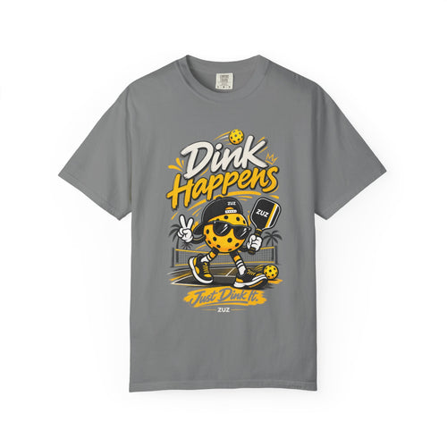 Pickleball 'Dink Happens' T-Shirt — Funny Pickleball Player Tee