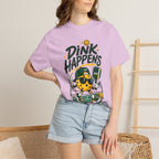 T-Shirt — "Dink Happens" Pickleball Graphic Tee (Just Dink It)