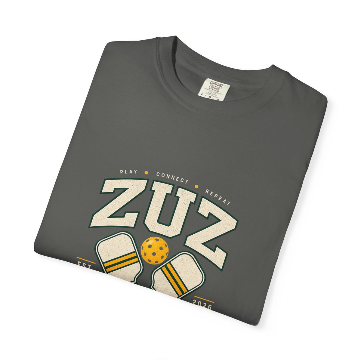 Pickleball Social Club T-Shirt — ZUZ Vintage Paddle Design