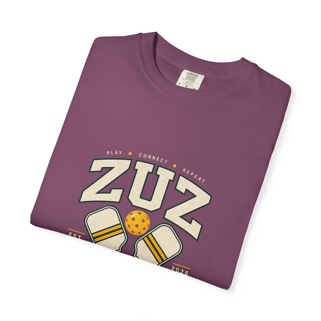 Pickleball Social Club T-Shirt — ZUZ Vintage Paddle Design