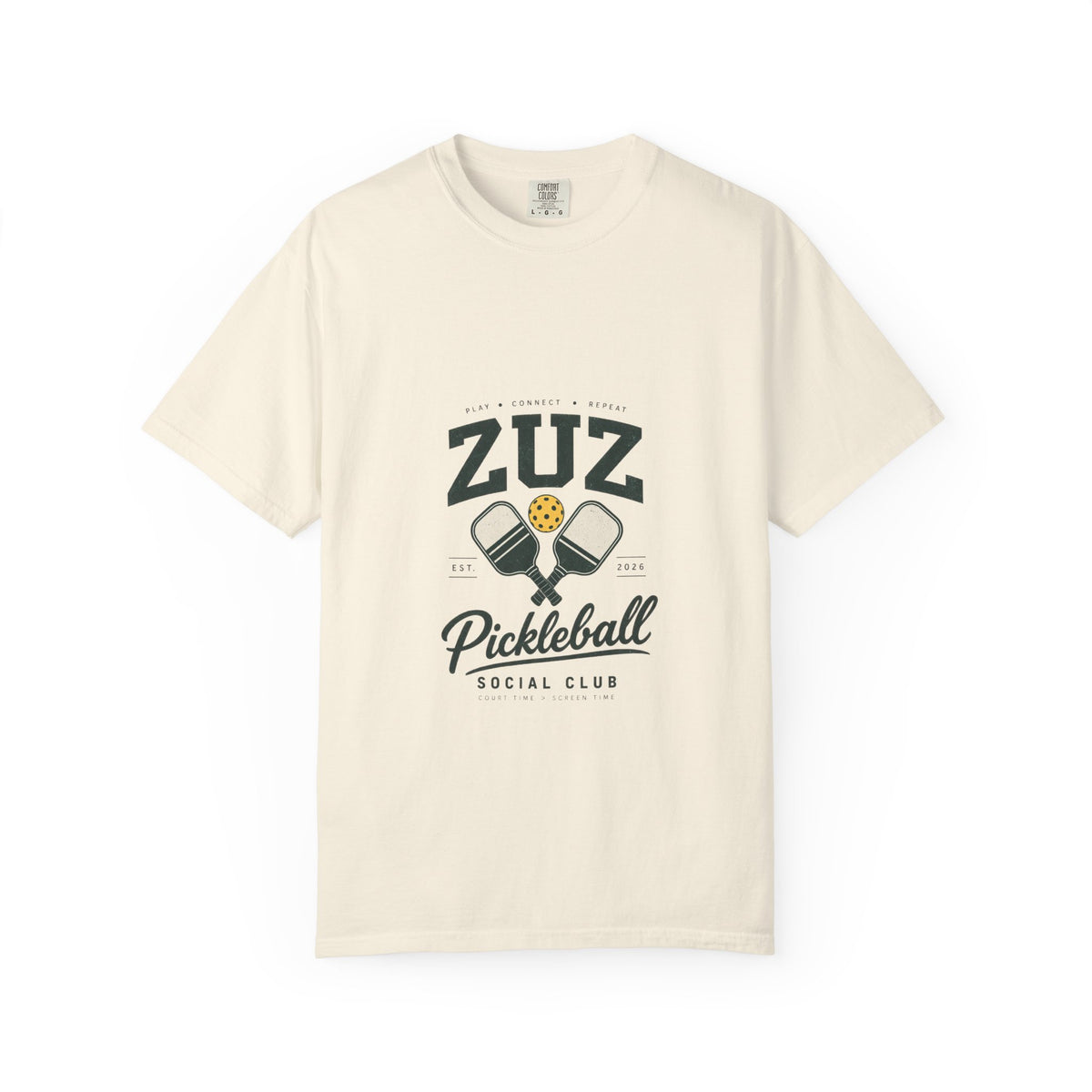 ZUZ Pickleball Social Club Tee – Vintage Unisex T-Shirt