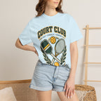 Court Club T-Shirt — Vintage Pickleball & Tennis Graphic Tee