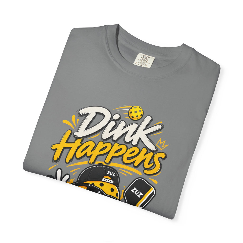Pickleball 'Dink Happens' T-Shirt — Funny Pickleball Player Tee