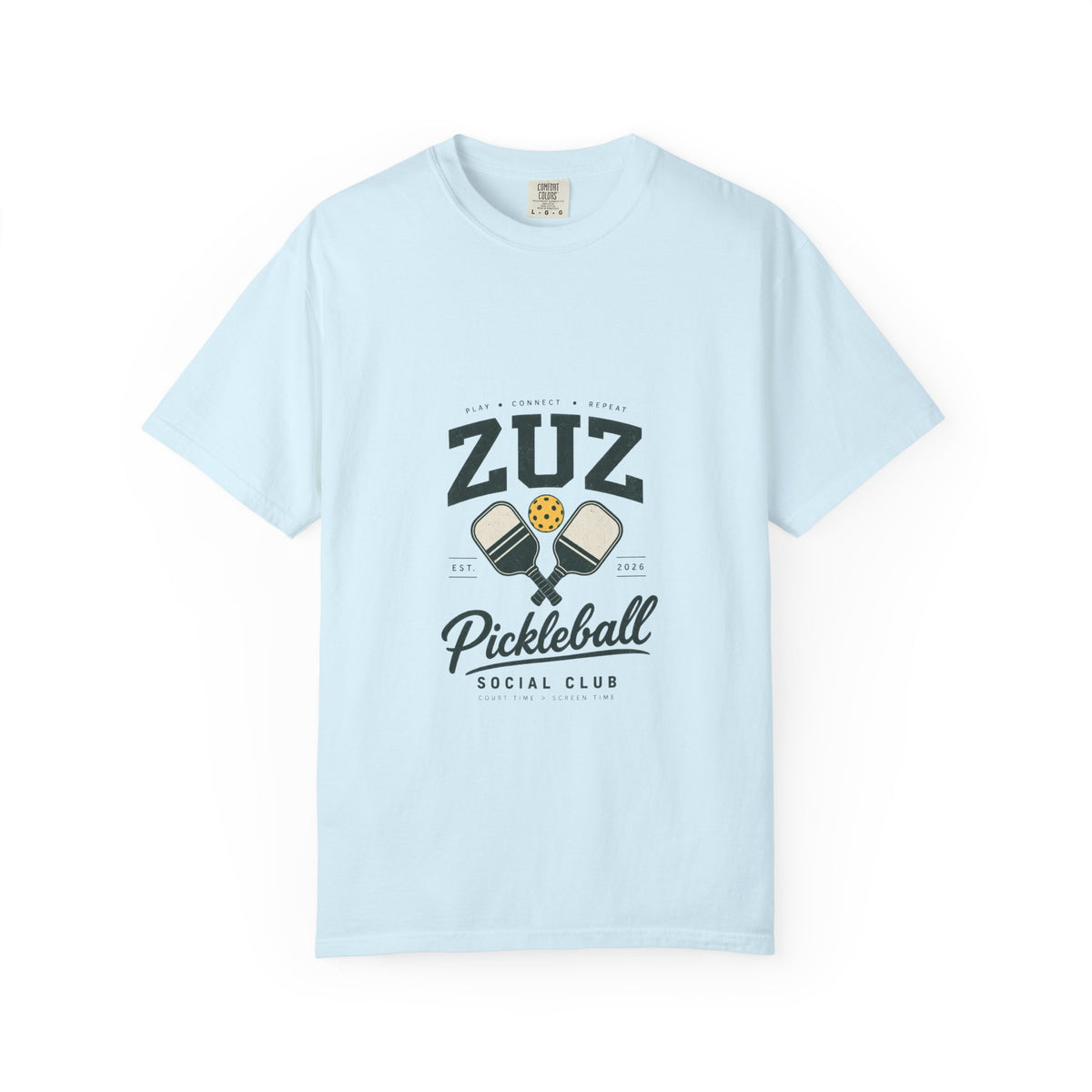 ZUZ Pickleball Social Club Tee – Vintage Unisex T-Shirt