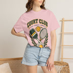 Court Club T-Shirt — Vintage Pickleball & Tennis Graphic Tee