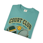 Court Club T-Shirt — Vintage Pickleball & Tennis Graphic Tee