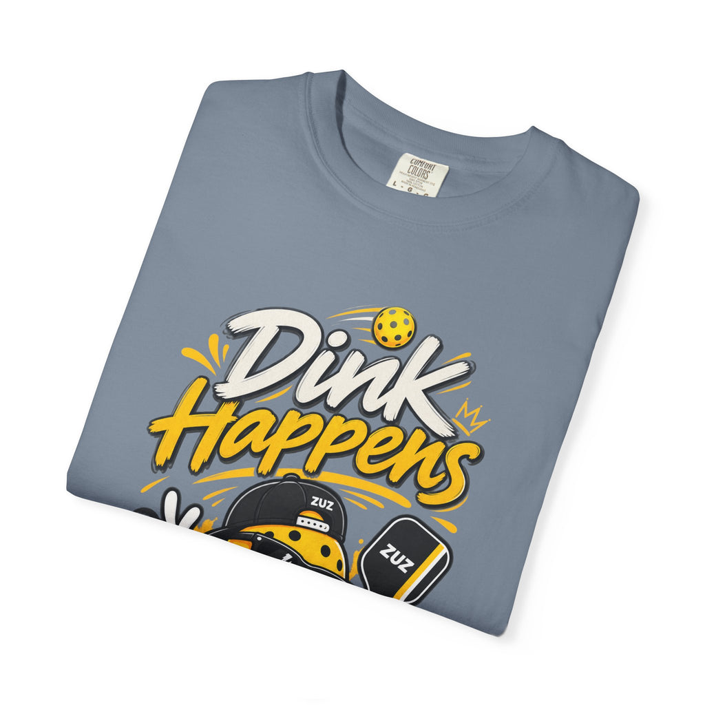 Pickleball 'Dink Happens' T-Shirt — Funny Pickleball Player Tee